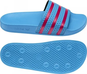 Pánské žabky Adidas originals Adilette solar blue, modrá, 44,5 
