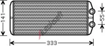 Výměník tepla Chladič topení (34.24.590)