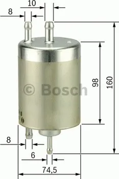 Palivový filtr Palivový filtr BOSCH ROBERT (0 450 915 003)