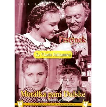 DVD film DVD Prstýnek / Morálka paní Dulské (1944, 1958)