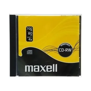 Optické médium Maxell CD-RW 700MB 4x 1PK JC 624860