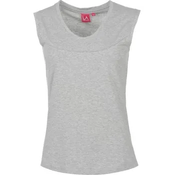 LA Gear Sleeveless Tank Top Ladies Grey Marl LA Gear Sleeveless Tank Top Ladies Grey Marl