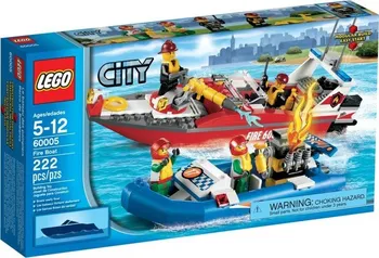 Stavebnice LEGO LEGO City 60005 Hasičský člun