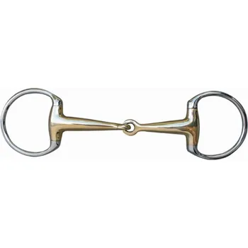 Udidlo pro koně HKM Argentan oliva lomená udítko 16 mm