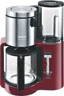 Kávovar  Siemens TC 86304 červený/černý