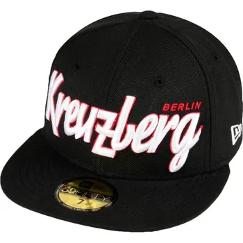 Kšiltovka New Era Kreuzberg Men Fitted Cap Black Red