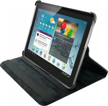 Pouzdro na tablet 4World Pouzdro - stojan pro Galaxy Tab 2, Rotary, 10'', černý