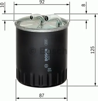 Palivový filtr Filtr palivový BOSCH (BO F026402065) MERCEDES-BENZ