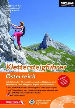 Alpinverlag: průvodce Klettersteigführer Österreich + dvd 
