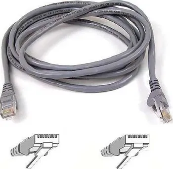 Síťový kabel BELKIN PATCH UTP CAT5e 2m šedý