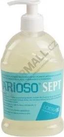 Mýdlo Tekuté antibakteriální mýdlo s dávkovačem ARIOSO SEPT 500 ml
