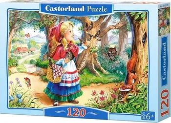 Puzzle Castorland Červená karkulka 120 dílků