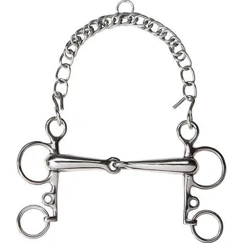 Udidlo pro koně Feeling pelham krátká ramena lomený