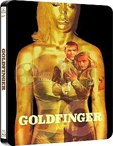 Blu-ray film JAMES BOND 007: Goldfinger Steelbook&trade Limitovaná sběratelská edice Blu-ray