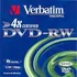 Optické médium Verbatim DVD-RW 4,7GB 4x 10 cake