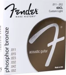 Struna pro kytaru a smyčcový nástroj Fender 60CL