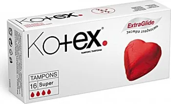 Hygienické tampóny DH tampóny Kotex Super Tampons 16ks