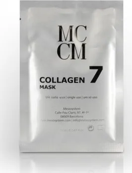 Pleťová maska MESOSYSTEM MCCM Collagen 7 MASK 20 ml pleťová maska s kolagenem