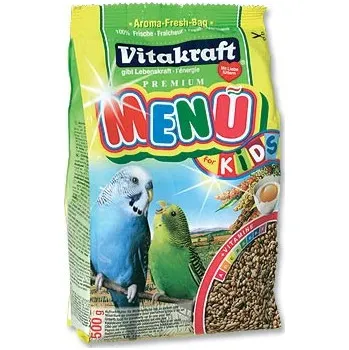 Krmivo pro ptáka Vitakraft Menu Budgies Junior 500 g
