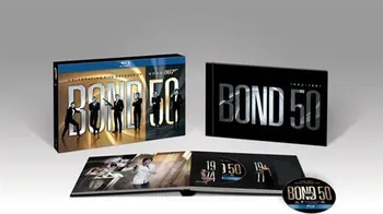 Sběratelská edice filmů Blu-ray Bond 50 Kolekce 23 disků
