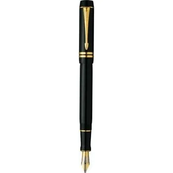 Parker Duofold plnicí pero CNT, Black GT, hrot M