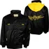 Pánský bomber Hoodboyz Logo Men Transition Jacket Black Yellow