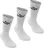 pánské ponožky Puma 3 Pack Crew Socks Junior White