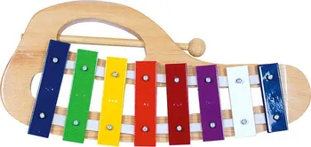Hudební nástroj pro děti Bino Xylofon kovový obloukový