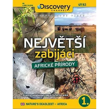 DVD film DVD Největší zabijáci africké přírody 1 (2008)