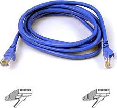 Síťový kabel BELKIN Belkin kabel PATCH UTP CAT6 2m modrý Snagless