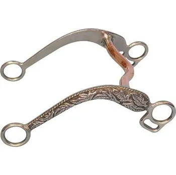 Udidlo pro koně Feeling westernové udidlo pákové s ornamentem 12,5