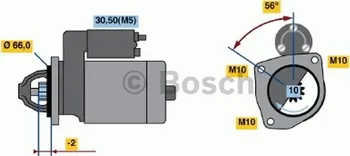 Startér Startér BOSCH-výměnný díl (BO 0986018310)