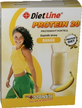 Protein DietLine Protein 20 Koktejl Banán 3 sáčky