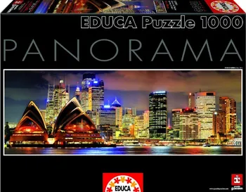 Puzzle Educa Sydney v noci 1000 dílků