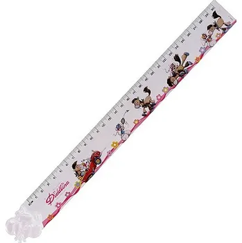 pravítka Diddl & Friends 3D Diddlina 30 cm 