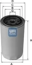 Olejový filtr Olejový filtr UFI (23.429.00)