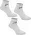 Pánské ponožky Everlast 3 Pack Trainer Socks White