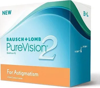 Kontaktní čočky Purevision 2HD for Astigmatism (6 čoček)