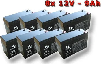 Článková baterie APC RBC105, alternativa bez příslušenství (8ks Goowei OT9-12)