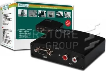 Switch DIGITUS VGA/audio -> HDMI