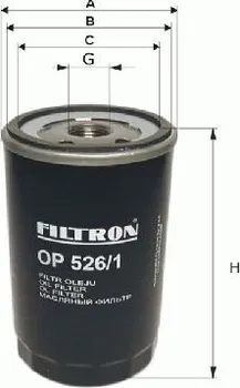 Olejový filtr Filtr olejový FILTRON (FI OP596) MAZDA