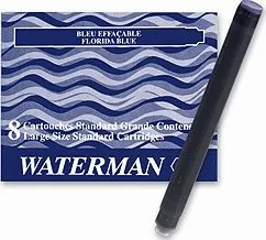 Náplň do psacích potřeb Waterman inkoustové modročerné