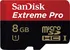 Paměťová karta SanDisk microSDHC Extreme Pro 8GB 95MB/s class10