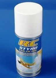 RC vybavení RC STYRO 710 BÍLÁ Spray 150ml EPP
