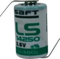 Lithiová baterie Saft, typ 1/2 AA, s kolmými pájecími hroty