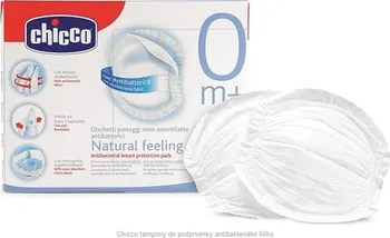 Hygienické tampóny Chicco tampóny do podprsenky 60 ks antibakteriální