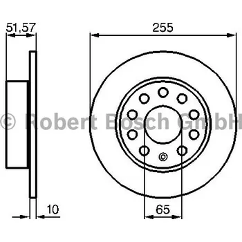 Brzdový kotouč BOSCH (BO 0986479099)