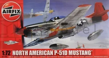 Plastikový model Airfix North American P-51D Mustang - 1:72