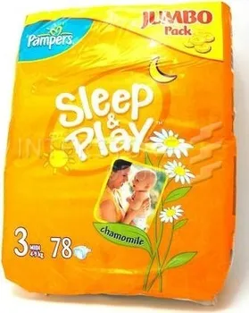 Plenkové kalhoty Pampers Sleep & Play 4 - 9 kg