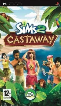 Hra pro starou konzoli PSP The sims 2 Castaway